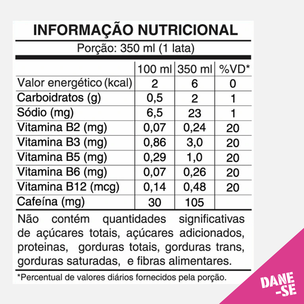 Combo energético e água 36 uni.
